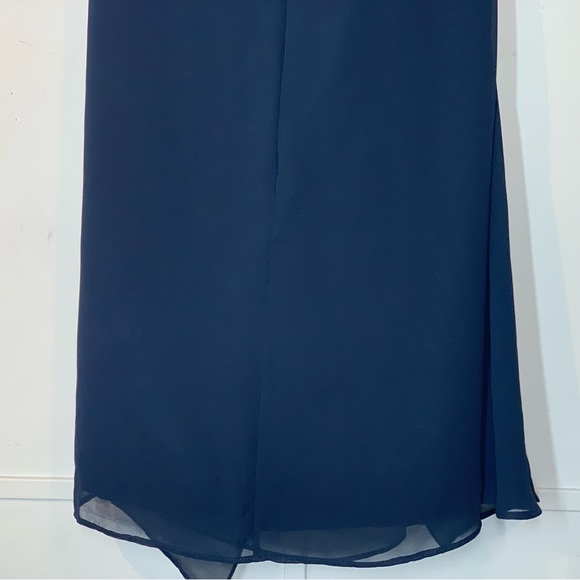 Bill Levkoff Chiffon Strapless Cocktail/Bridesmaid Dress - Picture 6 of 8